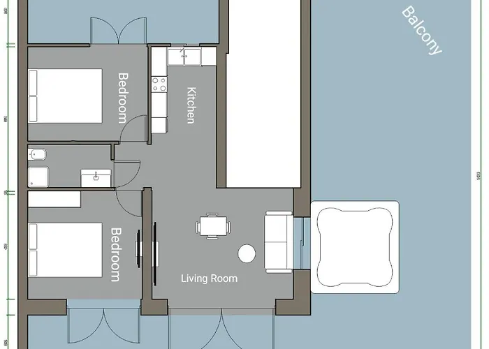 Apartamento Golden Sky 1 *